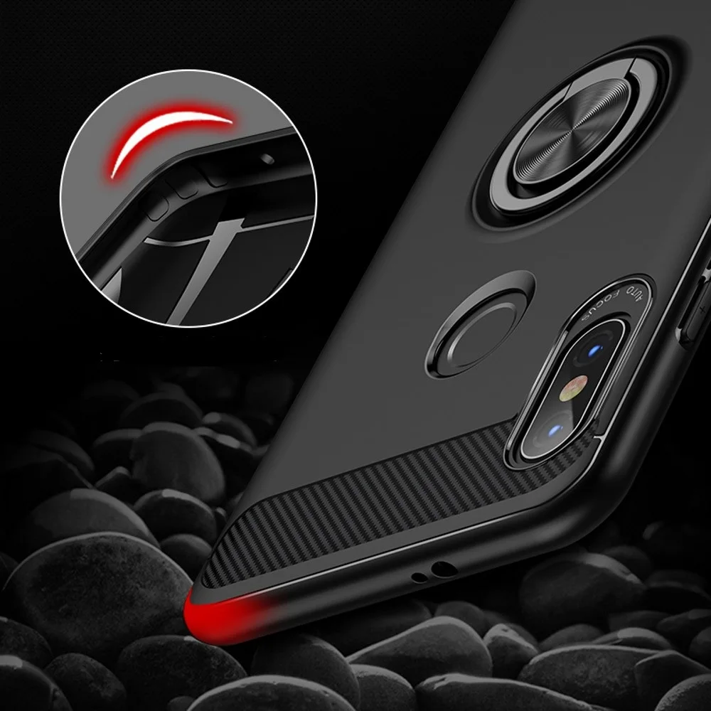 Роскошный оригинальный чехол для Xiaomi A2 MI 6X мягкий силиконовый из ТПУ Redmi Note 5 pro