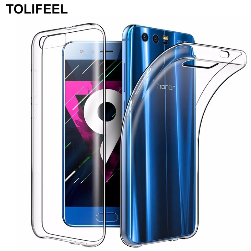 TOLIFEEL для Huawei honor 9 силиконовый чехол Honor9 тонкий прозрачный защитный телефона