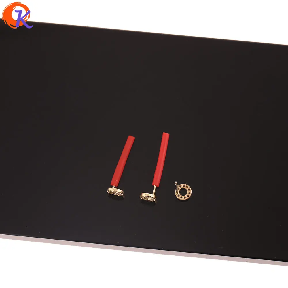 

Cordial Design 30Pcs 6*6MM Jewelry Accessories/Earring Stud/Genuine Gold Plating/DIY Earring Making/Hand Made/Earring Findings