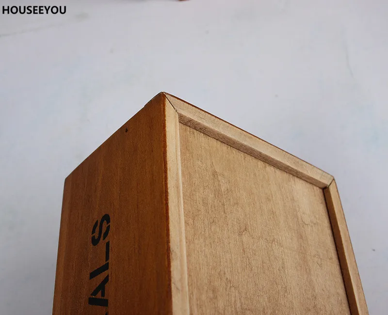 Деревянная коробка для хранения салфеток деревянная держатель дома туалета