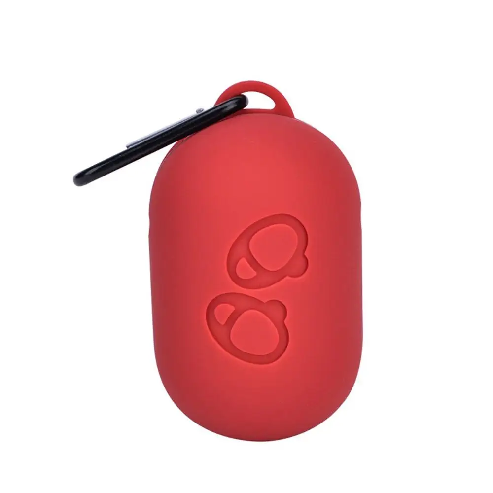 Red Силиконовые водостойкие защитные Bluetooth беспроводные наушники для наушников Обложка, кожаный чехол для samsung gear Icon X зарядная коробка - Цвет: Red