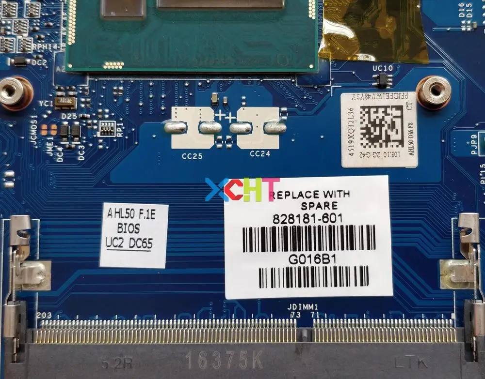 Verkauf Für HP Pavilion 15-AC Serie 828181-601 W I3-5005U CPU 216-0867030 R5M330/2GB AHL50/ABL52 LA-C701P Motherboard Mainboard Getestet