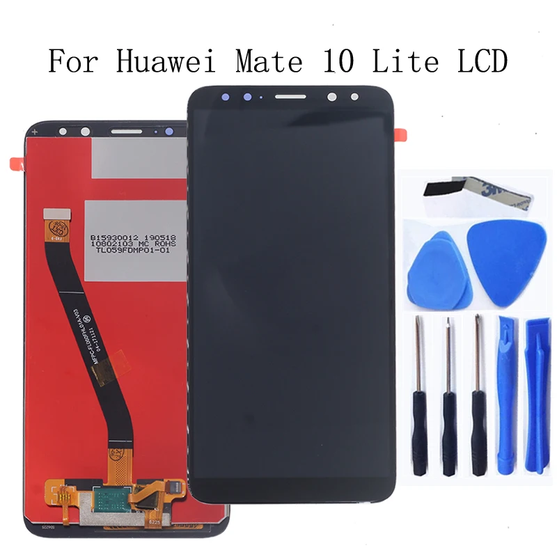 Высококачественный ЖК дисплей 5 9 дюйма для Huawei Mate 10 Lite сенсорный экран дигитайзер