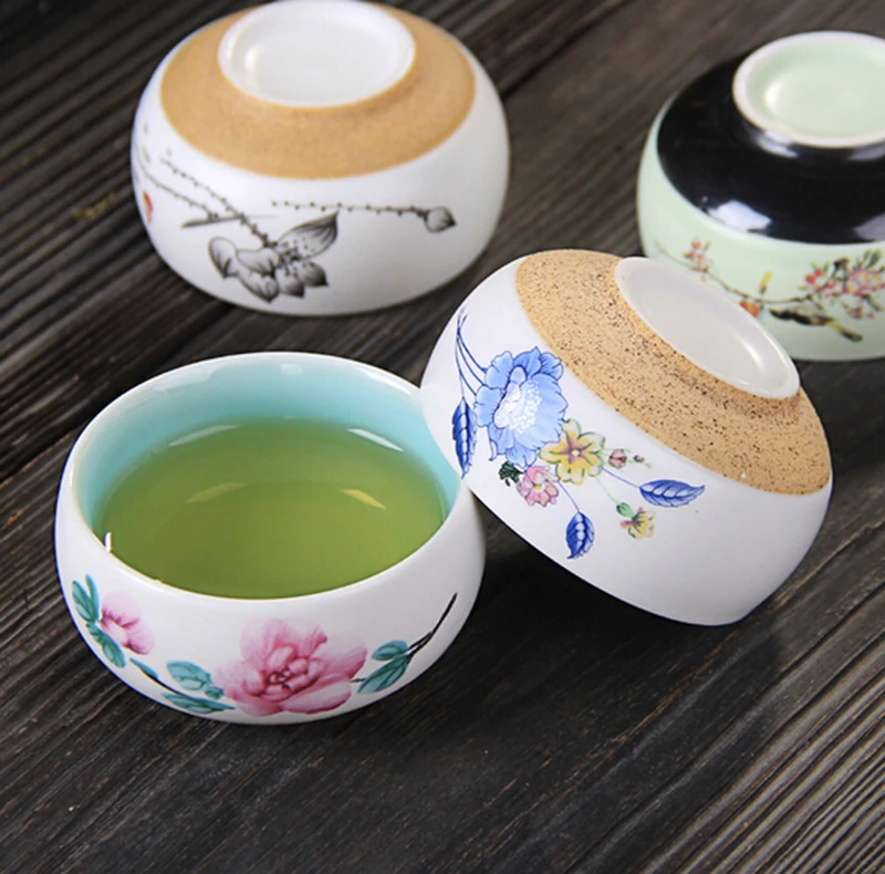 LANHUIYA 1 шт. китайский керамический чайный набор kunfu чайные чашки Кружка для Пуэра