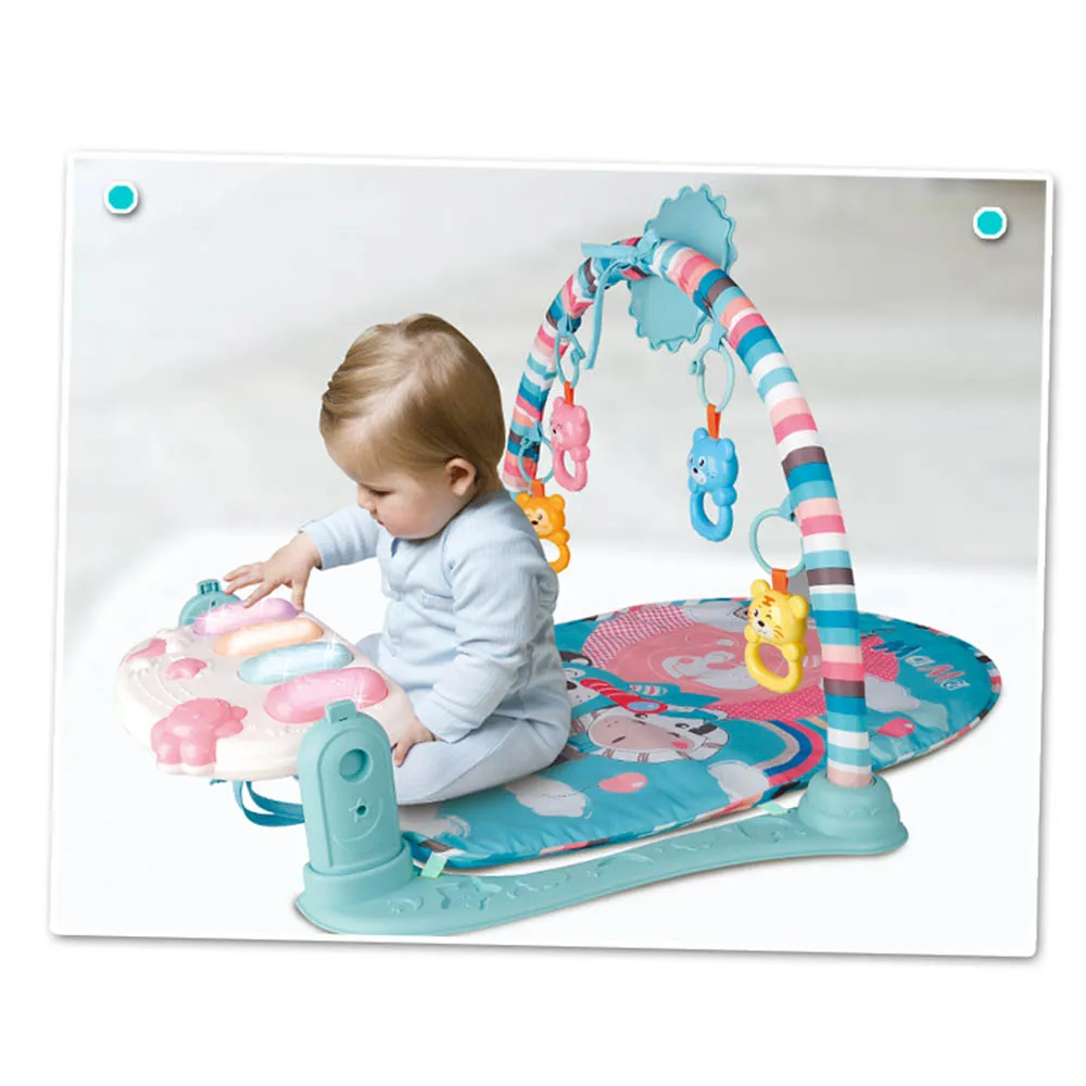 Baby Play Mat Kids Rug Educational Puzzle Carpet With Piano Keyboard And Cute Animal Playmat Gym Crawling Activity Toys | Игрушки и