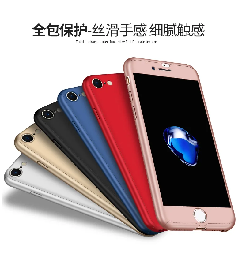 360 Full Coverage Bag For Huawei P8 lite 2017 Cover Phone Cases Case Accessories + Tempered Glass Honor 8 Lite Coque |