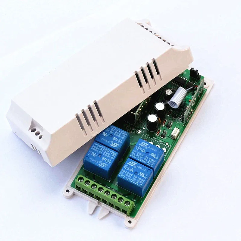 AC85v ~ 250V 110V 220V 230V 4CH RF беспроводной пульт дистанционного управления релейный