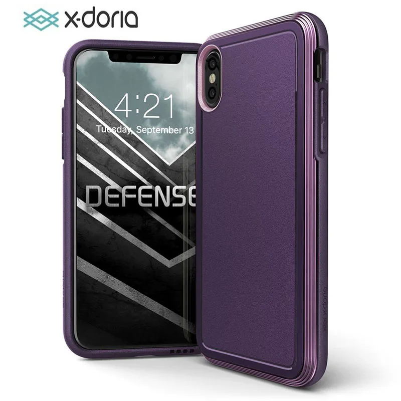 Х-Дориа обороны Ультра чехол для телефона iPhone X 10 Военная Униформа класс падение