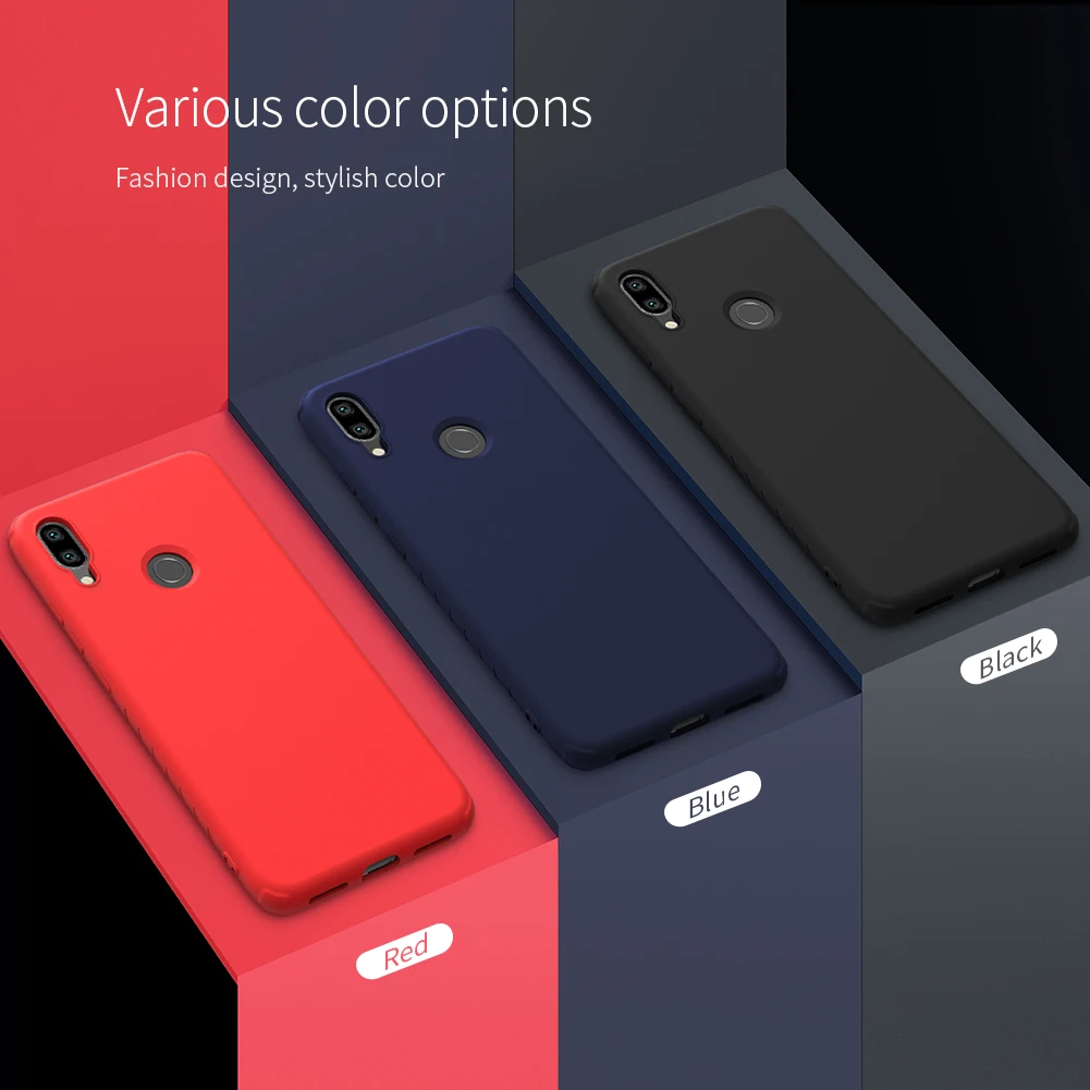 Nillkin ТПУ чехол для Xiaomi Redmi Note 7 и Note 7 Pro силиконовый Гладкий защитный чехол мягкий цветной чехол s