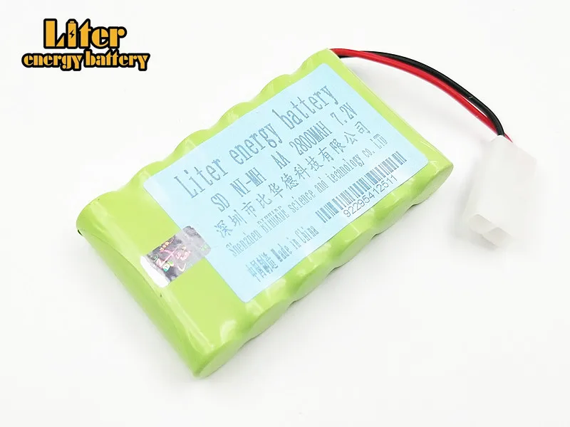 5 шт. 7 2 В 2800 мАч AA Ni MH аккумулятор Tamiya с зарядным устройством высокая емкость