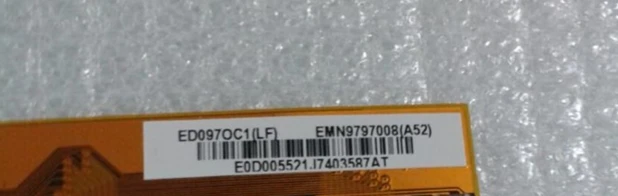 Новый ED097OC1(LF) ED0970C1 9 7 дюймовый ЖК дисплей сенсорный экран для только DX