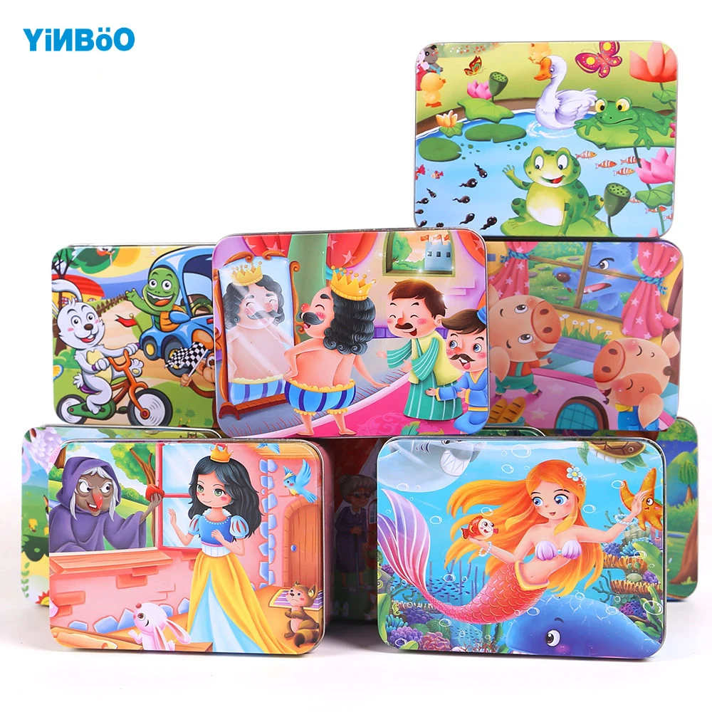 Детские деревянные игрушки 100 шт головоломки для детей раннего образования