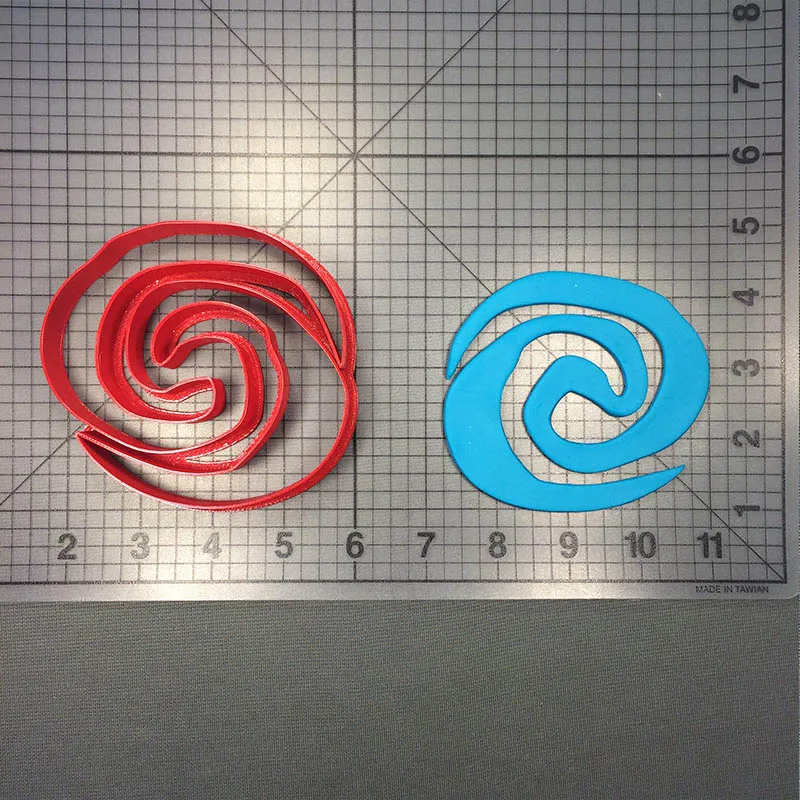 Мультипликационный персонаж Моана резак для печенья мастики кексов топ 3D печать