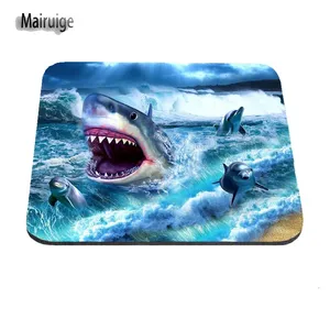 Mairuige Shark in the sea Luxury Printing, 1 шт., стильный геймерский игровой комфортный оптический лазер, нескользящий Коврик Для Мыши для ПК