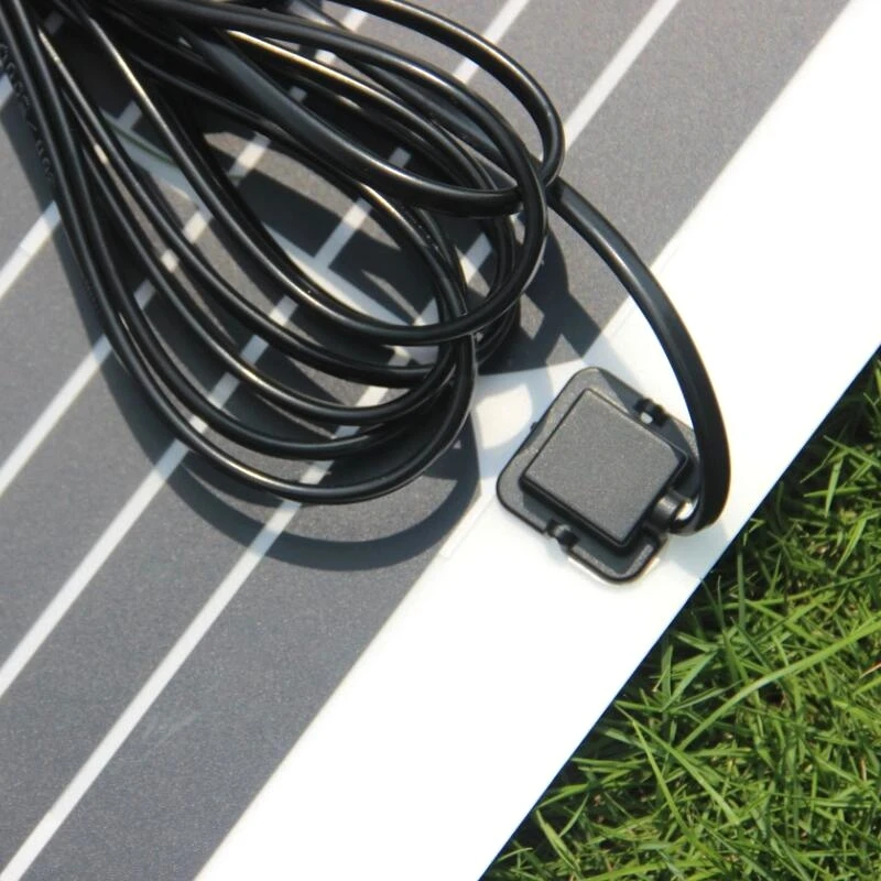 Jual BUHESHUI Semi-fleksibel 20 W 18 V Solar Panel Modul Untuk 12 V Perahu Mobil Motor Baterai Charger DIY Sistem Sunpower Panel Surya 2 Pcs