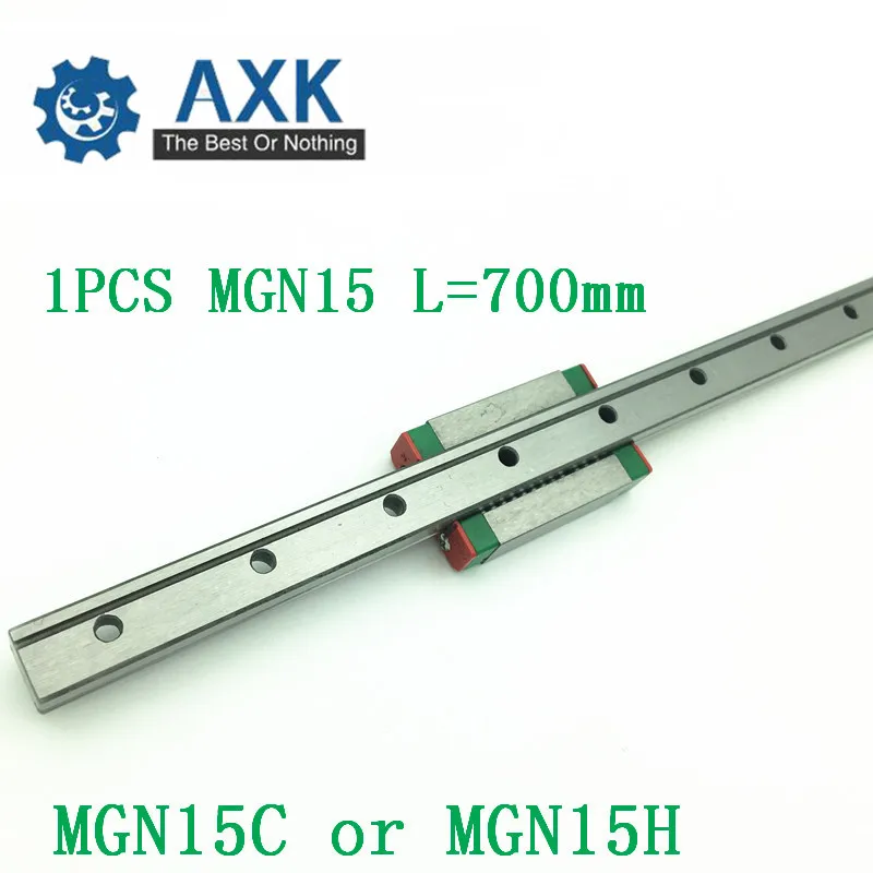 Linear Rail Guide 15mm L=700mm Carriage Mgn15 Way A Mgn15c Or Mgn15h Long Marriage For Inc Axis Win Axk 700mm 75cm X 10cm | Обустройство