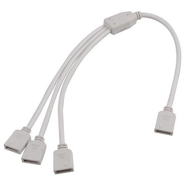 Светильник освещения 4 контакта от 1 до 2 3 Женская Светодиодная лента RGB 3528 5050 |