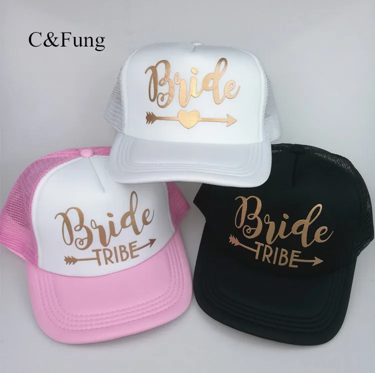 C & Fung Невеста грузовики высокого качества Женская Золотая буква стрелка шляпы