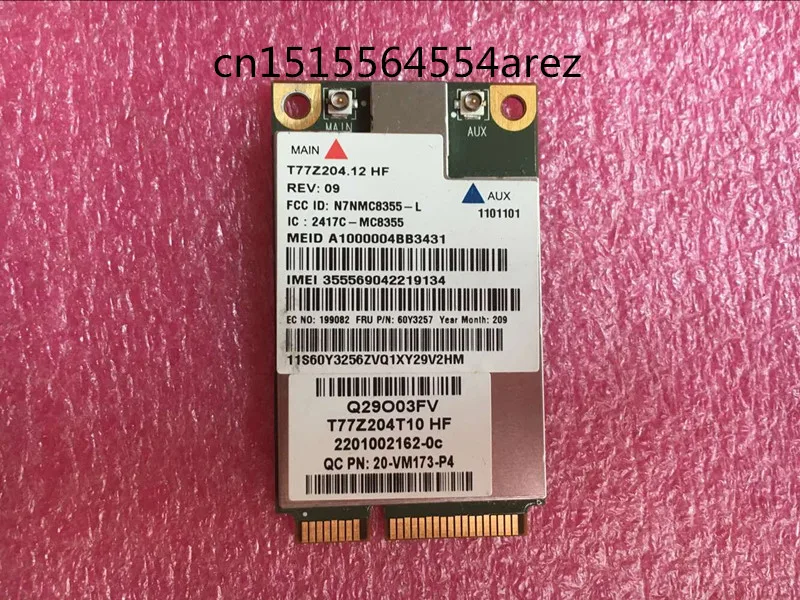 Новый и оригинальный Gobi3000 MC8355 60Y3257 беспроводной Gobi 3000 для ThinkPad L420 L430 L530 T420i T430 W530 X230