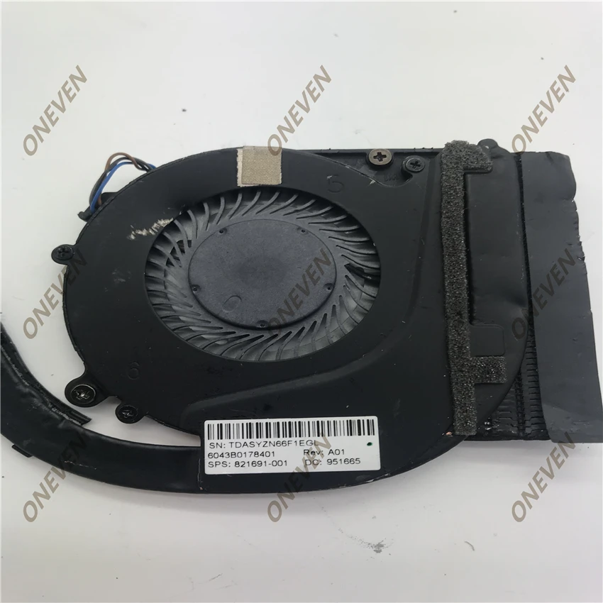 Новый процессор для HP 820 720 725 G1G2 Охлаждающий радиатор и вентилятор 6043B0178406 821691-001 |