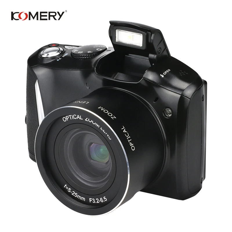 KOMERY оригинальная Цифровая видеокамера Vlogging веб камера для Youbute HD 1080P 24MP 3 5 дюймов