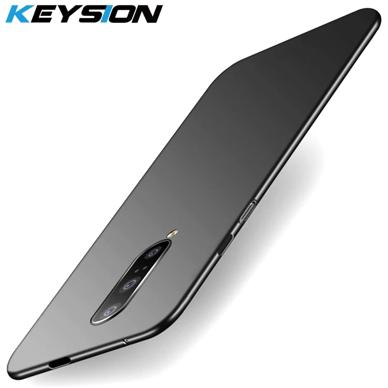 KEYSION чехол для телефона Oneplus 7 Pro 1 + тонкий жесткий PC матовый защитный задней панели