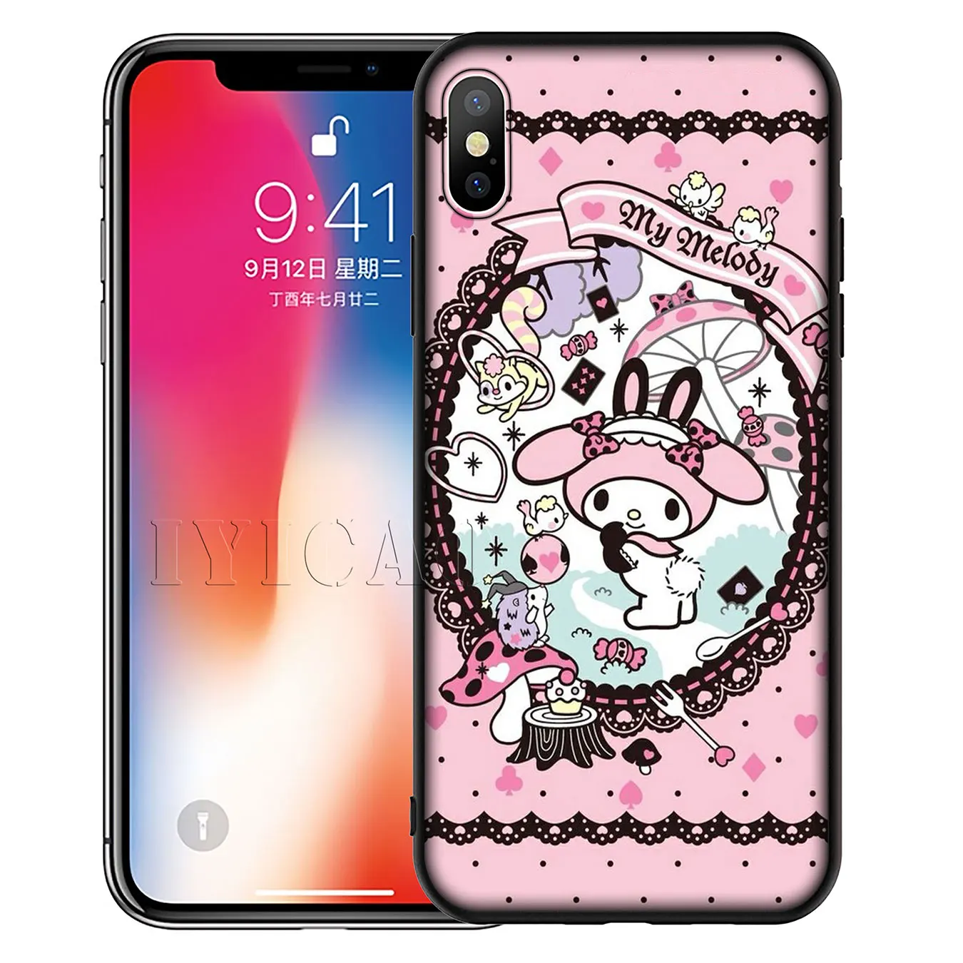 1 Koomi Красочный милый силиконовый мягкий чехол для iPhone 11 Pro Max XR X XS Max 8 7 6 6S Plus 5 5S SE - Цвет: 1