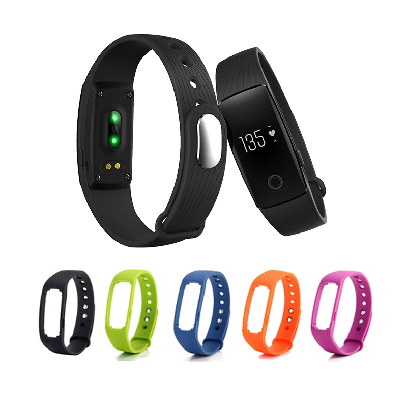 ID107 Bluetooth Bracelet smart band Smart Heart Rate Monitor Wristband Activity Fitness Tracker vs mi 2 | Электроника