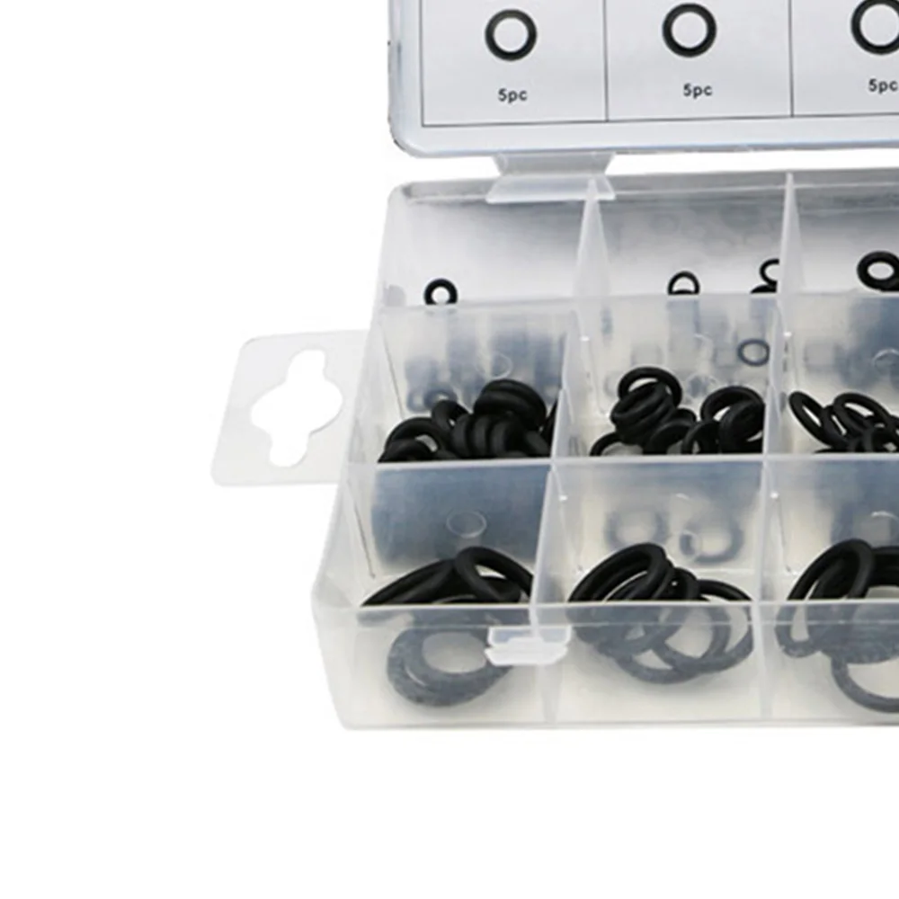 Набор уплотнительных колец для гаража 18 размеров 225 шт.| |