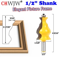 1pc 12 shank large elegant picture frame molding router bit door knife woodworking cutter tenon cutter for woodworking tools