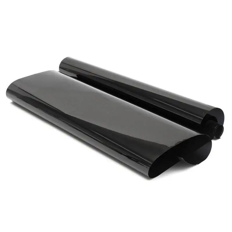 50*100 см темно черная Автомобильная Тонирующая пленка для окна стеклянная