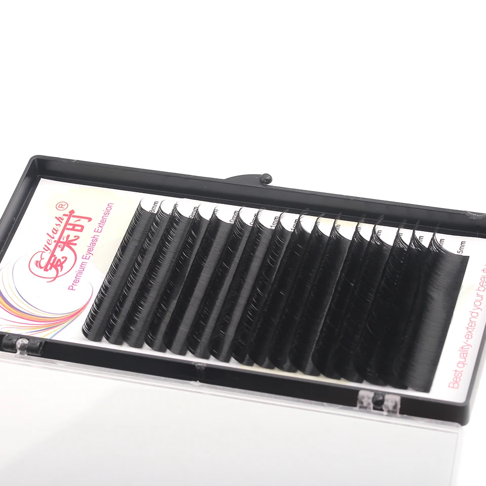 NEWCOME Mix Длина ресниц Накладные ресницы объем отдельных шелковых корейские