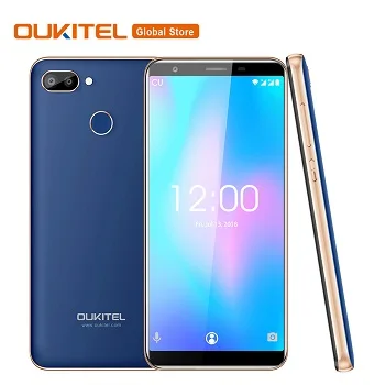 Мобильный телефон Oukitel C11 Pro 4G LTE 5," HD 18:9 Android 8,1 3 ГБ ОЗУ 16 Гб ПЗУ MT6739 четырехъядерный 8 Мп+ 2 МП/2 МП отпечаток пальца 3400 мАч