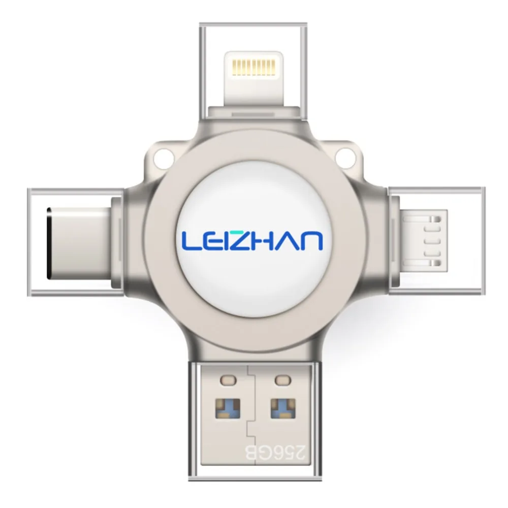 USB флеш накопитель LEIZHAN для iphone 128 ГБ 64 32 16 ГБ|USB флэш-накопители| |