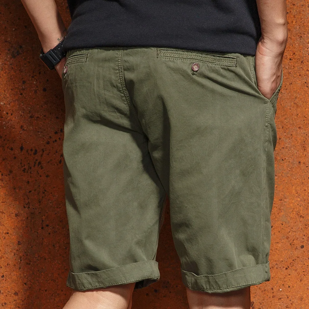 Mens Shorts Cotton Summer Casual Style Male New Arrival Cargo Calf-Length Short Pants Bermuda Men Free Shipping Plus F14 | Мужская