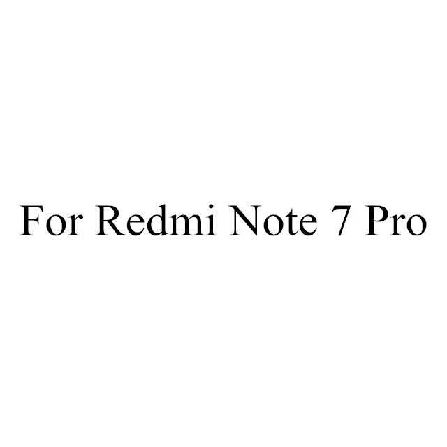 For Redmi Note 7 Pro 5 шт./партия чехлы для телефонов для Xiao mi Pocophone F1 mi 8 Lite 9 Se Red mi Note 5 6 6A 7 Pro 3D защитная пленка из углеродного волокна для задней панели - Цвет: For Redmi Note 7 Pro