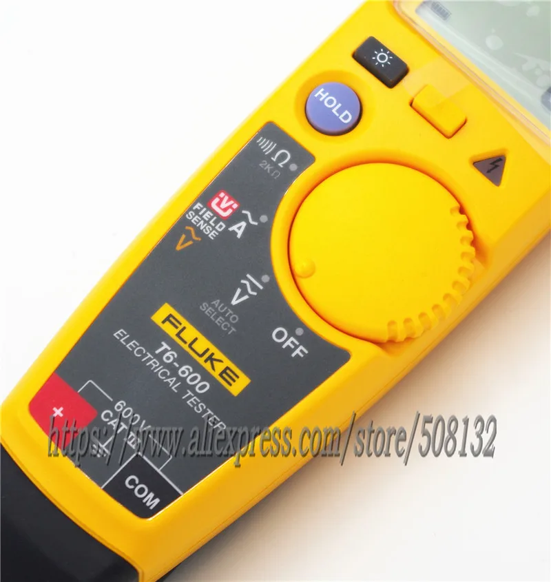 FLUKE T6 600 с мягким корпусом KCH16 зажим непрерывность тока Электрический тестер|fluke
