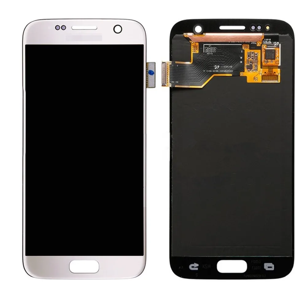 Новый оригинальный ЖК-дисплей + сенсорная панель для Galaxy S7/G9300/G930F/G930A/G930V ремонт