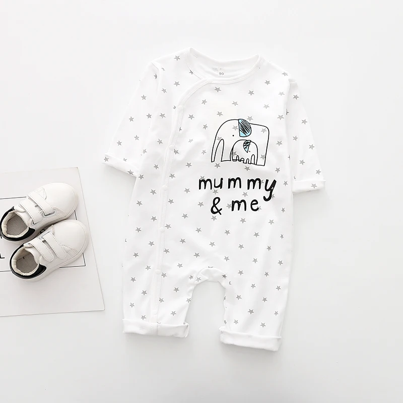 New Arrival baby Cotton Rompers Lovely Fox Animal Onepiece Jumpsuits Longsleeve Soft infant toddler clothes bebe roupas | Детская одежда