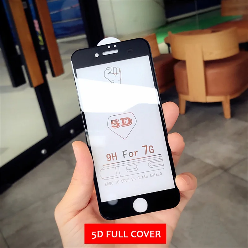 Защитное стекло CAPAME для iPhone 6 6s 7 X XR XS MAX 8 Plus защита экрана 5D полное покрытие