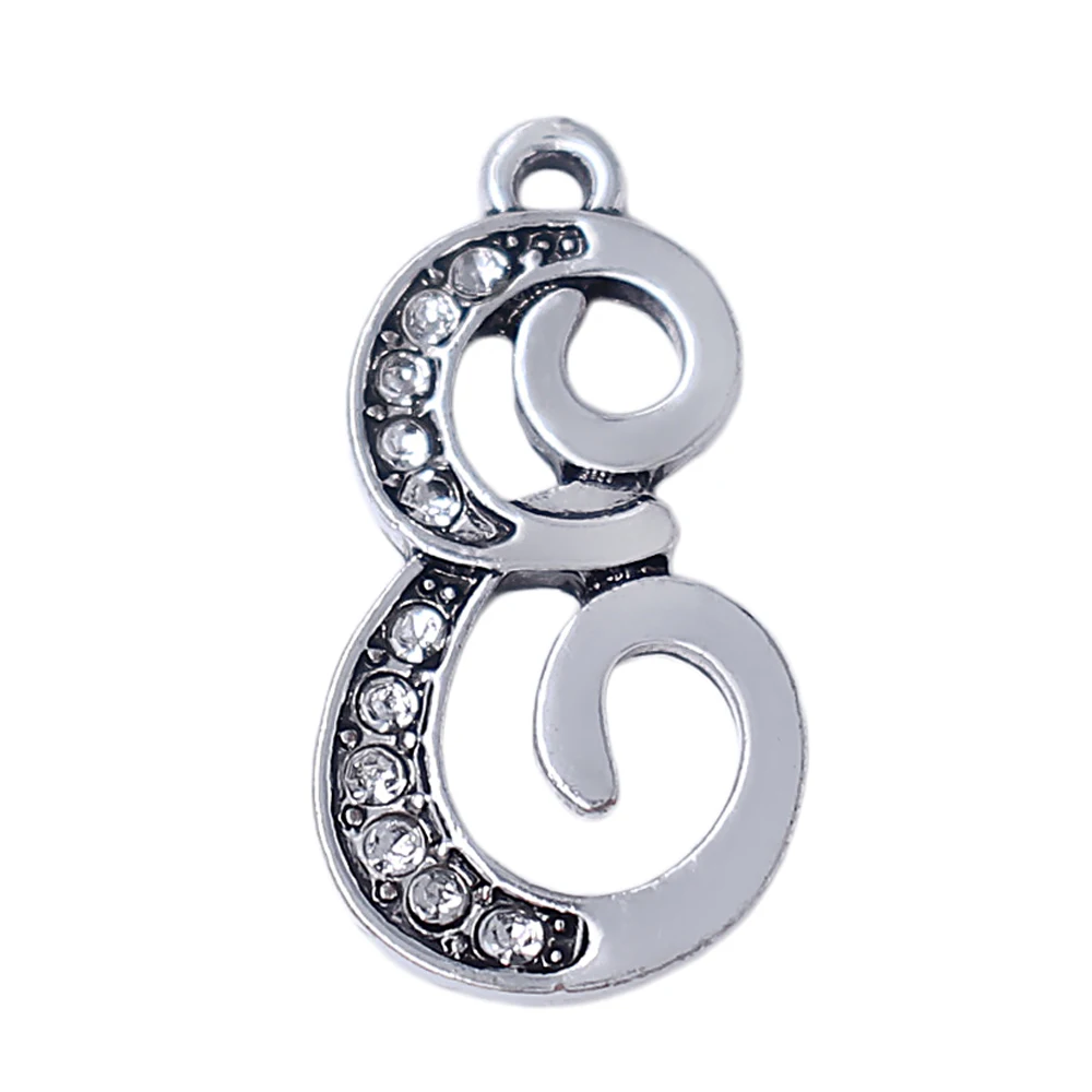 Английский английский кулон с буквами в древнем стиле алфавит E 26 дюймов оптовая