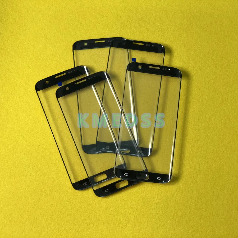 AAA+ Сенсорный экран Панель Замена для samsung Galaxy S7 край G935 G935F спереди Стекло Внешний объектив+ Стикеры+ Инструменты
