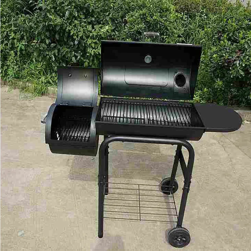 Новое поступление открытый домашний садовый гриль для барбекю BBQ8001B вилла отель толще Портативный Большой барбекю гриль для 5-7 человек