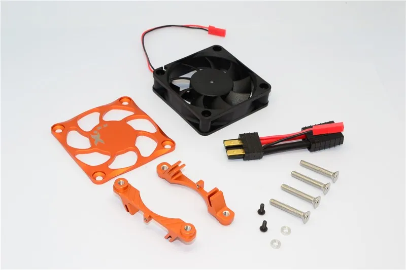 Сплав двигатель теплоотвод крепление 60x60мм TXM018FAN для 1/5 TRAXXAS X MAXX XMAXX|Детали и