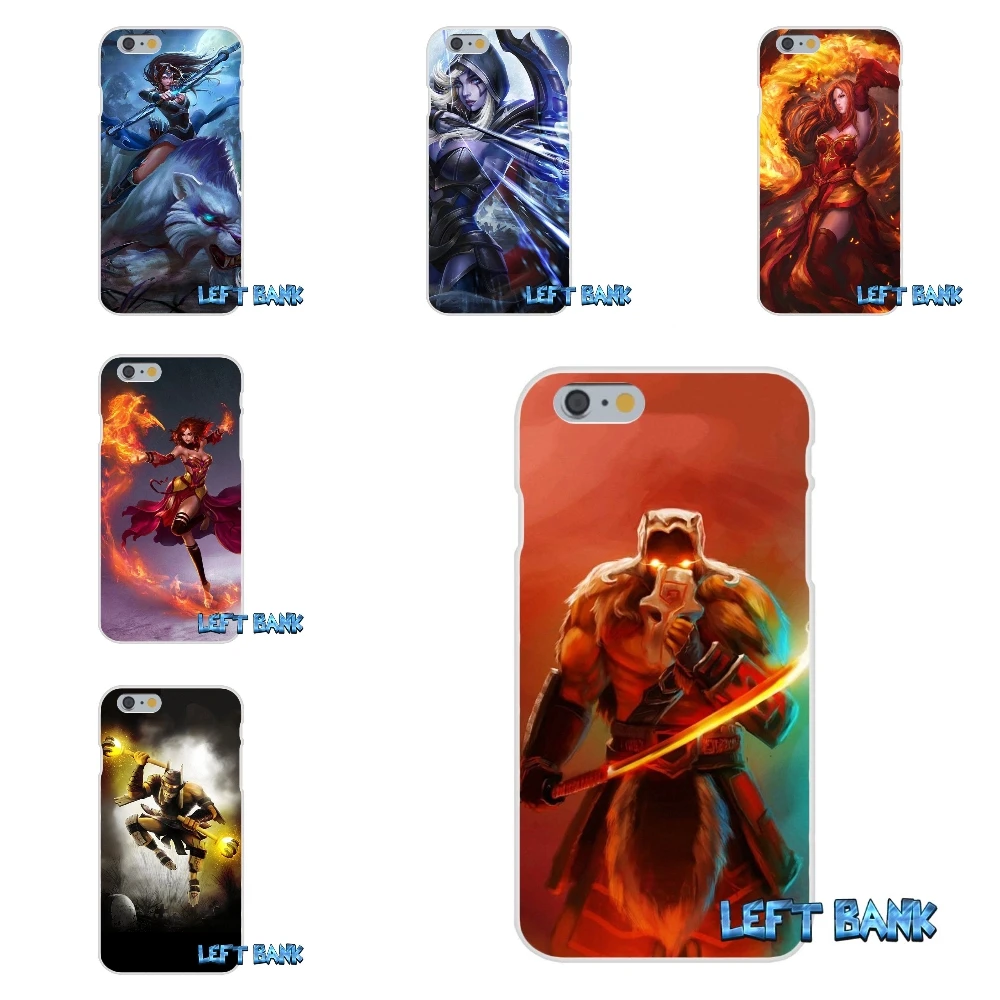 Dota 2 Dota2 ES Lyc Sven Tiny coco Мягкий Силиконовый ТПУ Прозрачный чехол для Samsung Galaxy Note 3 4 5 S4 S5
