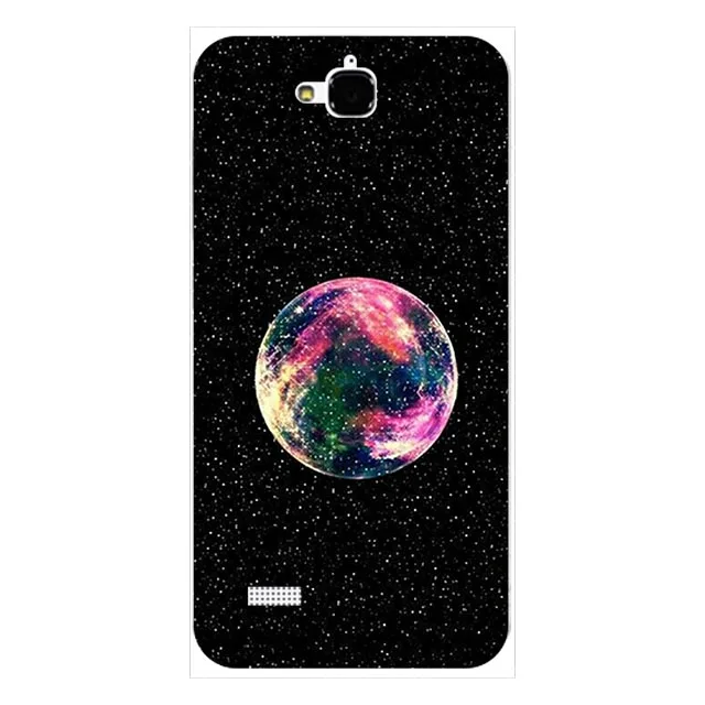 L129 Чехол для huawei Honor 3C Lite/Honor 3C Play/Honor Holly Hol-U19, силиконовый чехол с цветочным принтом, милый чехол для телефона с рисунком в виде животного - Цвет: L129