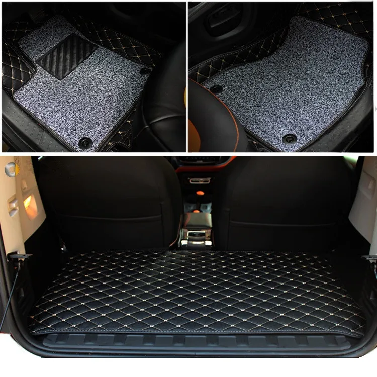 3 шт. полный набор объемный автомобильный напольный коврик для сапог задний