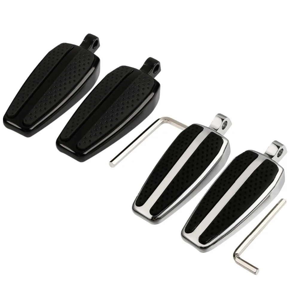 

Motorcycle 10mm Male Mount Style Support Footpeg Footrest For Harley Softail Sportster 1200 883 Softail Dyna Electra Road Glide