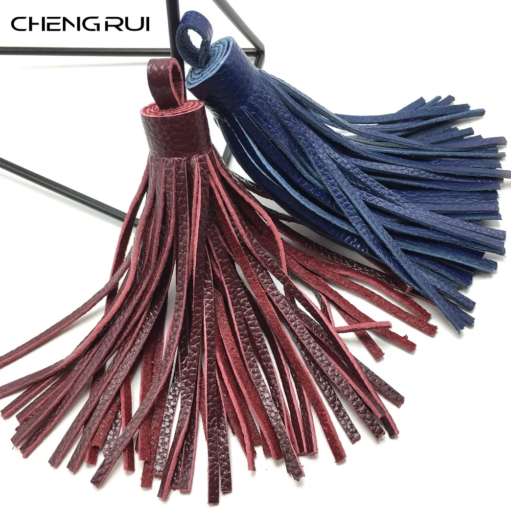 CHENGRUI L77 (14 см) с бахромой кисточками из кожи ремесло кисточки аксессуары ювелирные