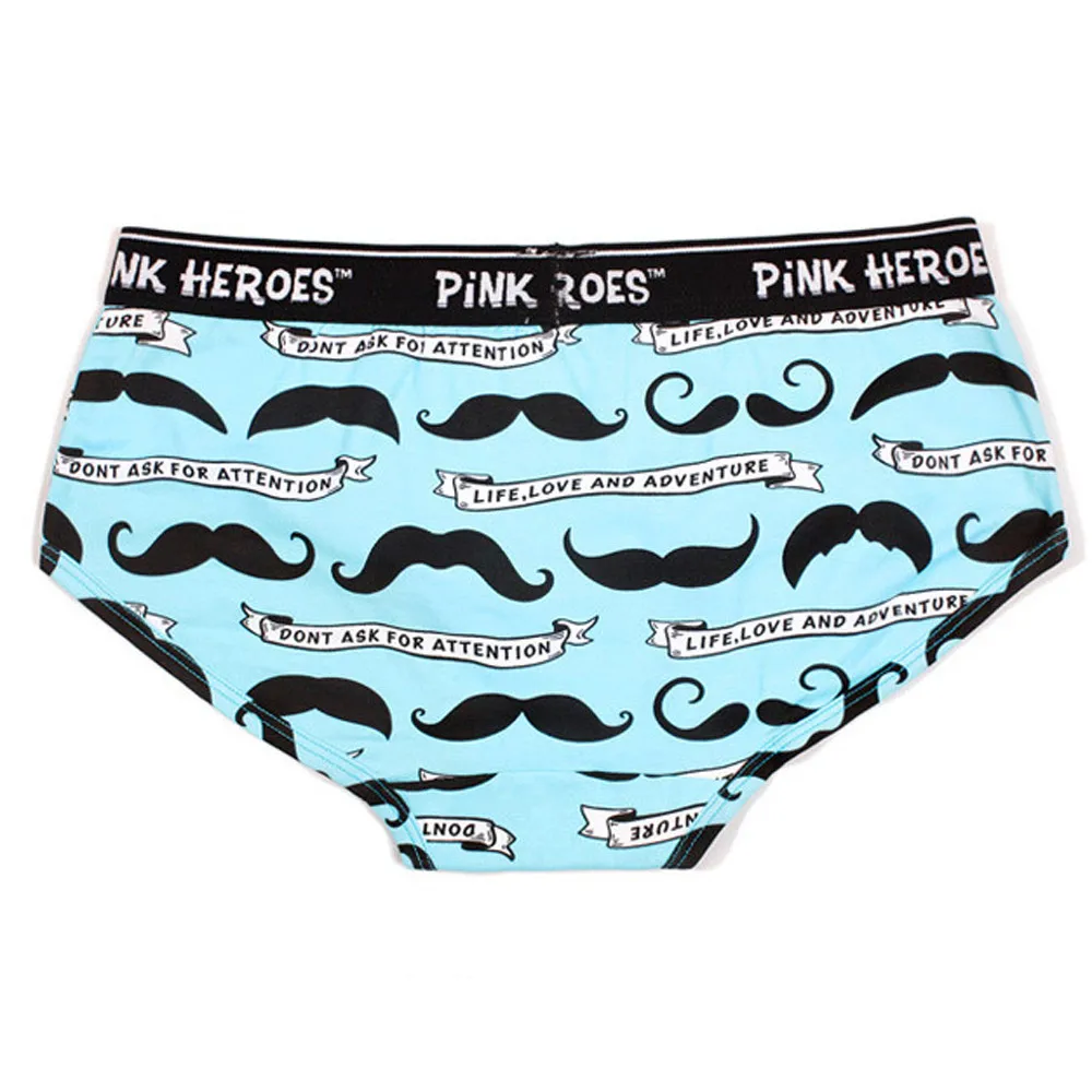 Pink Heroes, сексуальное женское нижнее белье, модные хлопковые полосатые трусы для влюбленных пар, дышащие трусы для девушек